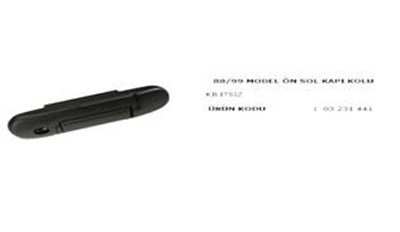 KAPI KOLU ÖN SOL KİLİTSİZ M131 88-97 YM