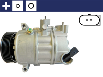 KLİMA KOMPRESÖRÜ AUDI A3 1.4 TFSI 07-12, 1.6 03-12, 1.8 TFSI 06-12, 1.9 TDI 03-10, 2.0 TDI 03-12, SEAT ALTEA 1.6 04=>, 1.9 TDI 04=>, 2.0 TDI 04-09, SKOA OCTAVIA II 1.2 TSI 10-13, 14-1.6 04-13, 2.0 RS 05-13, VOLKSWAGEN CADDY III MPV 1.4 04-10, 1.6 04-