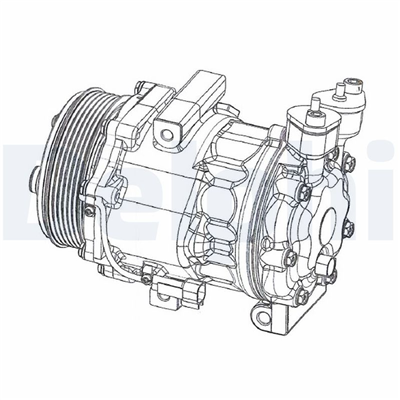 KLİMA KOMPRESÖRÜ FORD TRANSIT 2.2 TDCİ / 2.2 TDCİ RWD 06-14, TRANSIT CONNECT 3.6 V6 FSI / 3.0 V6 TDI / 4.2 V8 TDI 10-18 