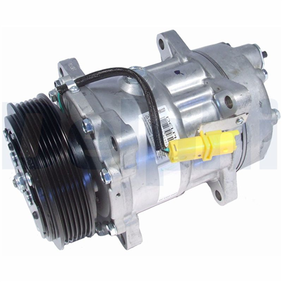 KLİMA KOMPRESÖRÜ PEUGEOT 307 308 508 3008 5008 PARTNER - CITROEN BERLINGO C4 C5 III 1.6HDI/THP/VTI 08=> - FIAT ULYSSE 2.0JTD 02<06 [6PK - V KAYIŞ KASNAĞI] [119mm] 