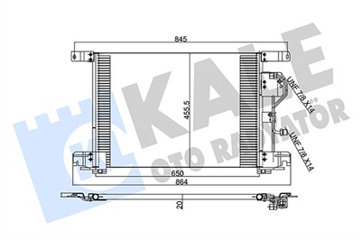 KLİMA RADYATÖRÜ MERCEDES ACTROS [ EURO 5 ] 