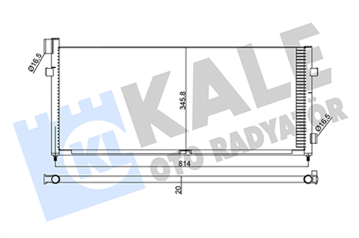KLİMA RADYATÖRÜ VOLVO FH 2 - FH 3 [ 2003 - 2014 ] 