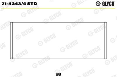 KOL YATAK STD RENAULT MEGANE, CLIO, KANGOO 1.5 DCI DACIA LOGAN, DUSTER, SANDERO 1.5 DCI NISSAN MICRA, NOTE 1.5 DCI K9K 