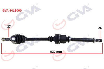 KOMPLE AKS SAĞ KANGOO III 08> 1.5dCi 921mm