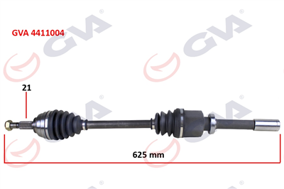 KOMPLE AKS SAĞ MEGANE II 1.6 16V 03-08 804mm AUTO.