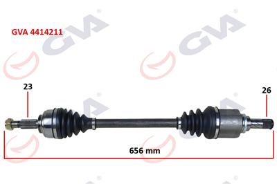 KOMPLE AKS SOL SYMBOL-THALIA/LOGAN II 1.5 DCI 12- ABS LI