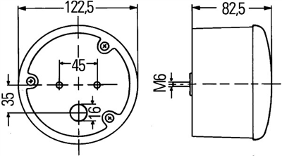 KOMPLE ARKA LAMBA UNİVERSAL HALOJEN SOL-SAĞ(12-24V) 