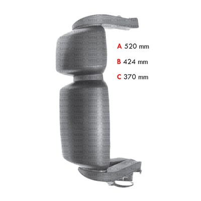 KOMPLE DİKİZ AYNASI SOL MOTORLU ORTA BOY KOL IVECO STRALIS 