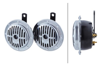 KORNA 12V SÜPER TON KROM KORNA (310-380 hz) 