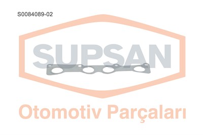 MANIFOLD CONTASI PASLANMAZ ÇELİK DACIA LOGAN 1.4/1.6 8V ENG. K7M 750 - K7J 710 