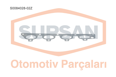 MANIFOLD CONTASI PASLANMAZ ÇELİK OPEL ASTRA, CORSA, VECTRA, ZAFIRA 1.6 I 16V ENG.Y16XE/Z16XE/Z16YNG 