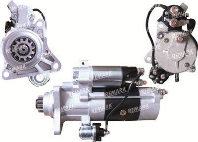 MARŞ MOTORU STR6240 24V 5.5KW 12 DİŞ MITSUBISHI TİPİ [ VOLVO FH 4, RENAULT T KABİN ] 