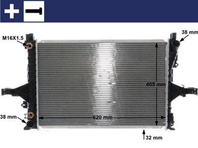 MOTOR SU RADYATÖR VOLVO S60 01>10 S80 98>06 V70 00>07 XC70 00>07
