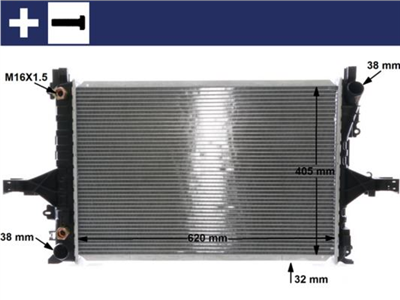 MOTOR SU RADYATÖR VOLVO S60 01>10 S80 98>06 V70 00>07 XC70 00>07