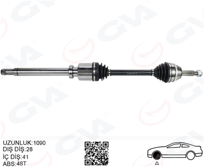 ÖN AKS KOMPLE SAĞ FORD TRANSIT V347 2.2TDCI 115PS -140PS 07>11