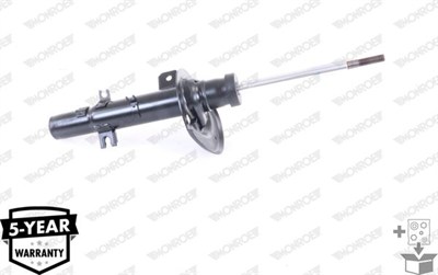 ÖN AMORTİSÖR SAĞ P208 2012 > GAZLI Tekerlek göbegi- : 72 mm