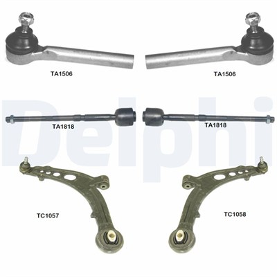 ÖN TAKIM KİTİ FIAT PUNTO 1.2 99-10, 1.2 16V 99-06, 1.4 03-12, 1.3 JTD 16V 03-12, 1.9 DS 99-12, 1.9 JTD 99-12, 1.9 D 00-09 