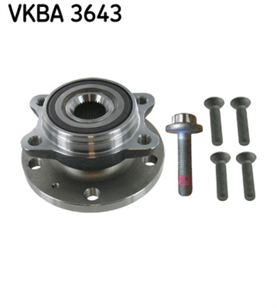 ÖN TEKER PORYASI RULMANLI DÖRT AYAK SUPERB OCTAVİA CADDY EOS GOLF V VI VII JETTA SCIROCCO TOURAN LEON ALTEA TOLEDO A1 A3 Q3 TT