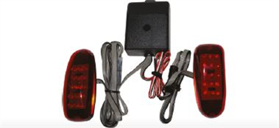 PARLAYAN LAMBA SMART968 CAMURLUK USTU KIRMIZI STROBE LAMBA 