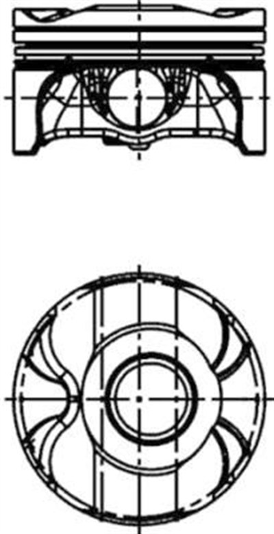 PİSTON SEGMAN 84.00mm STD BMW N43 B20 E60 E87 E90 E92 E93