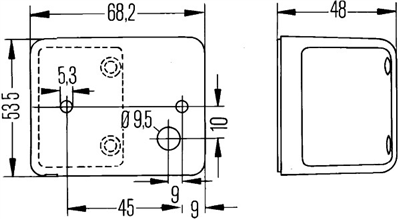 POZİSYON LAMBASI SOL-SAĞ R10W AUWARTER 