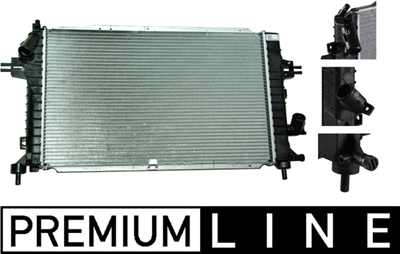 RADYATÖR AC+KLİMASIZ+MEK 599x368x26 OPEL ASTRA H 2.0 T 05-10, 1.3 CDTI 05-10, 1.7 CDTI 07-14, 1.9 CDTI 05-10 