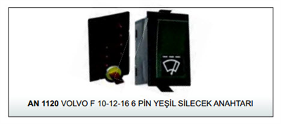 SİLECEK ANAHTARIAN11206 PİN VOLVO F10-F12-F16