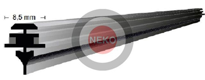SİLECEK LASTİĞİ RLK 27 700MM İNCE TİP [ UNIVERSAL ] 