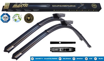 SİLECEK SÜPÜRGESİ ÖN MUZ TİPİ 600mm+450mm 24