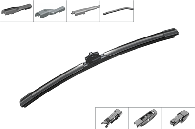 SİLECEK SÜPÜRGESİ ÖN MUZ TİPİ AEROTWIN PLUS ŞEFFAF PAKET 340MM FIAT500 C 1.6 14=>,500 0.9 09=>, 1.2 07=>, 1.4 07=>, 1.3 D MJET 07=>, 500 X 2.0 D MJET 14=>, FORD KA 1.2 08=>, 1.3 TDCI 08=>