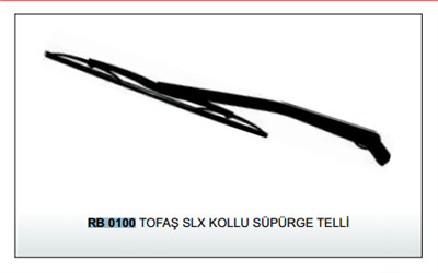 SİLECEK SÜPÜRGESİ RB0100 (KOLLU TELLİ) TOFAŞ SLX