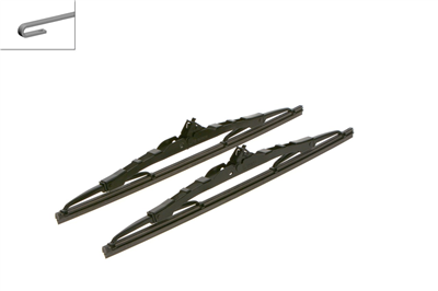 SİLECEK SÜPÜRGESİ SET ÖN 340/340MM LADA NİVA SUV 1600 87-95, 1.7 LPG 02-15, 1900 DİESEL 93-06 