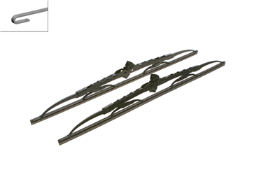 SİLECEK SÜPÜRGESİ SET ÖN 500/500MM BMW 3 COMPACT 316 I94-00, 318 Tİ 94-95, 323 Tİ 97-00, 318 TDS 95-00 