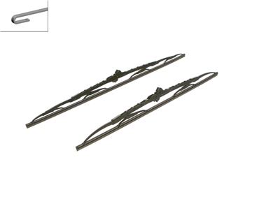 SİLECEK SÜPÜRGESİ SET ÖN 600/550MM VOLKSWAGEN LT 28-35 II 2.3 96-06, 2.5-2.8 TDI 96-06, LT 28-46 II 2.3 96-06, 2.5-2.8 TDI 96-06 