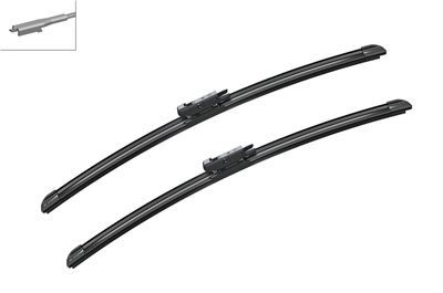 SİLECEK SÜPÜRGESİ SET ÖN AEROTWIN 500/500MM BMW 1 116 I 04-11, 118 İ 06-11, 120 İ 04-11, 130 İ 05-11, 116 D 09-11, 118 D 04-11, 120 D 04-11, 123 D 07-11 