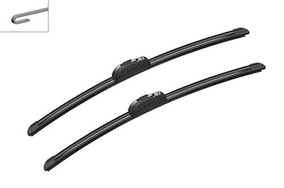 SİLECEK SÜPÜRGESİ SET ÖN AEROTWIN 500/500MM RENAULT KANGOO 1.5 DCI 01=>, 1.9 D 99-03, LOGAN I 1.5 DCI 07=>, 1.5 DCI 08-15, SKODA FELICIA 1.3 94-98, 1.6 LX 95-98, 1.9 D 95-98 