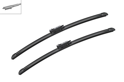 SİLECEK SÜPÜRGESİ SET ÖN AEROTWIN 500/500MM BMW 1 116 I 04-11, 118 İ 06-11, 120 İ 04-11, 130 İ 05-11, 116 D 09-11, 118 D 04-11, 120 D 04-11, 123 D 07-11 