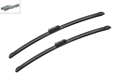 SİLECEK SÜPÜRGESİ SET ÖN AEROTWIN 530/530MM SKODA FABIAII 06-14, 1.2 TSI 07-14, 1.4 07-14, 1.6 07-14, 1.2 TDI 10-14, 1.4 TDI 07-10, 1.6 TDI 10-14, 1.9 TDI 07-10