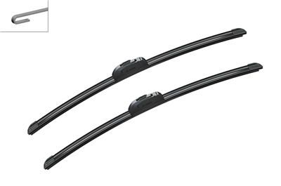 SİLECEK SÜPÜRGESİ SET ÖN AEROTWIN 530/530MM AUDI A4 1.6 94-00, 1.8 94-00, 2.4 97-00, 2.6 95-00, 2.8 95-97, 1.9 TDI 95-00, 2.5 TDI 97-00 
