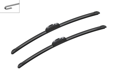 SİLECEK SÜPÜRGESİ SET ÖN AEROTWIN 530/530MM AUDI A4 1.6 94-00, 1.8 94-00, 2.4 97-00, 2.6 95-00, 2.8 95-97, 1.9 TDI 95-00, 2.5 TDI 97-00 