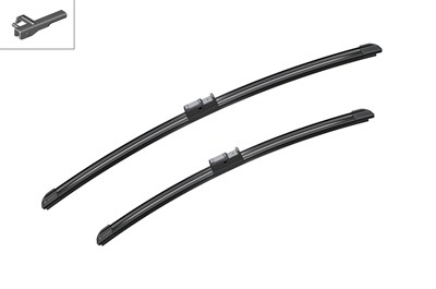 SİLECEK SÜPÜRGESİ SET ÖN AEROTWIN 550/450MM OPEL ASTRA H 1.2 05-10, 1.4 04-10, 1.6 04-14, 1.8 04-10, 2.0 TURBO 04-10, 1.3 CDTI 05-10, 1.7 CDTI 04-14, 1.9 CDTI 04-10 
