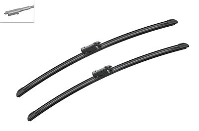 SİLECEK SÜPÜRGESİ SET ÖN AEROTWIN 550/550MM MERCEDES-BENZ SLK 200 11=>, SLK 350 11=>, SLK 250 CDI12=>, SLK 250 11=>, SLK 55 AMG 12=>, SLK 300 15=>