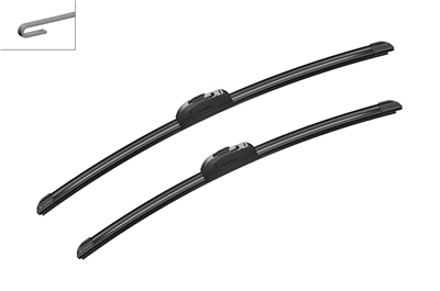SİLECEK SÜPÜRGESİ SET ÖN AEROTWIN 550/500MM ALFA ROMEO 156 1.6 16V 97-05, 1.8 16V 97-05, 2.0 16V 00-02, 2.0 JTS V6 97-05, 3. GTA 02-05, 1.9 JTD 97-05, 2.4 JTD 97-05 