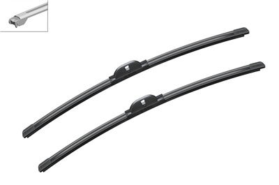 SİLECEK SÜPÜRGESİ SET ÖN AEROTWIN 550/550MM AUDI A4 1.6 00-04=>, 1.8 T 02-04, 2.0 00-04, 2.4 01-04, 3.0 01-04, 1.9 TDI 01-04, 2.5 TDI 00-04 