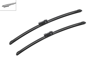 SİLECEK SÜPÜRGESİ SET ÖN AEROTWIN 550/530MM AUDI TT 1.8 TFSI 08-14, 2.0 TFSI 06-10, 2.0 TFSI QUATTRO 08-10, 2.0 TTS QUATTRO 08-14, 2.5 RS QUATTRO 09-14, 3.2 V6 QUATTRO 06-10, 2.0 TDI QUATTRO 08-14 