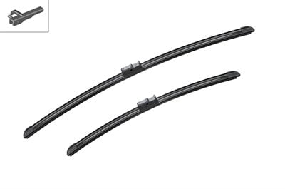 SİLECEK SÜPÜRGESİ SET ÖN AEROTWIN 600/450MM VOLKSWAGEN CADDY III VAN 1.4 04-06, 1.6 04-15, 1.6 04-15, 2.0 ECOFUEL 06-15, 1.9 TDI 05-10, 2.0 SDI04-10