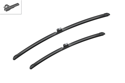 SİLECEK SÜPÜRGESİ SET ÖN AEROTWIN 600/475MM BMW 3 316-318-320-323-325 I 04-11, 318-320-325-330-335 D 05-11 