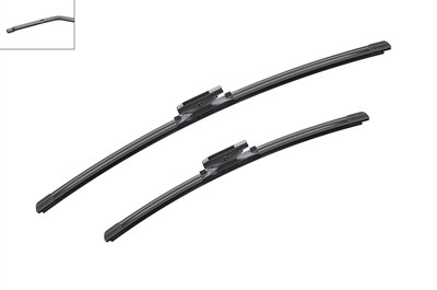 SİLECEK SÜPÜRGESİ SET ÖN AEROTWIN 600/450MM RENAULT MEGANE II HB 1.5 DCI 03-09, SEDAN 1.4 03=>, 