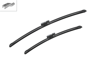 SİLECEK SÜPÜRGESİ SET ÖN AEROTWIN 600/450MM MAZDA CX-5 2.0 18=>, 2.0 AWD 17=>, 2.0 17=>, 2.5 AWD 17=>, 2.2 D 17=>, 2.2 D AWD 17=> 