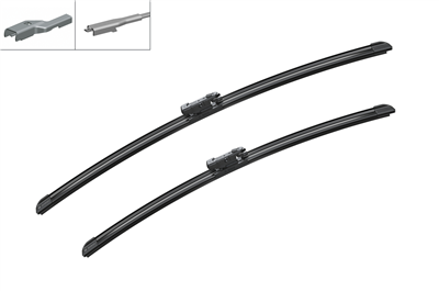 SİLECEK SÜPÜRGESİ SET ÖN AEROTWIN 600/530MM VOLVO S60 I 2.0 T 00-10, 2.4 T5 04-10, 2.4 00-10, 2.5 T 03-10, 2.4 D 01-10 